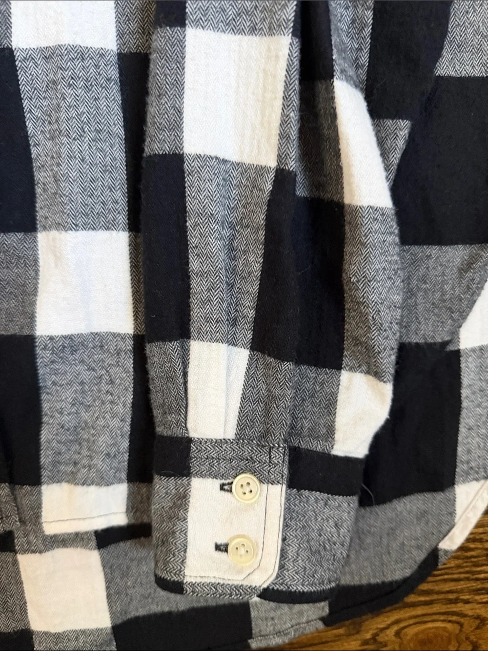 Loft Flannel Button Down Size Medium